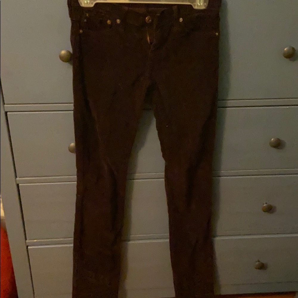 AG Stevie Slim Straight Corduroy Pants